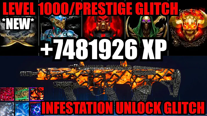 *NEW* LEVEL 1000/INFESTATION CAMO GLITCH! UNLIMITED XP/TOKENS! BO7 GLITCHES! BO7 ZOMBIES GLITCH!