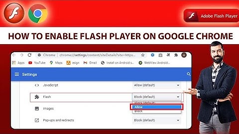 How to Enable Flash Player on Google Chrome | Fix Flash Player is no longer Support Problem | Adobe