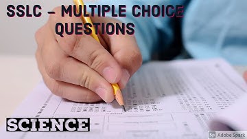 SSLC | MCQ  | Science | Control and Coordination in Plants and Animals | # 10