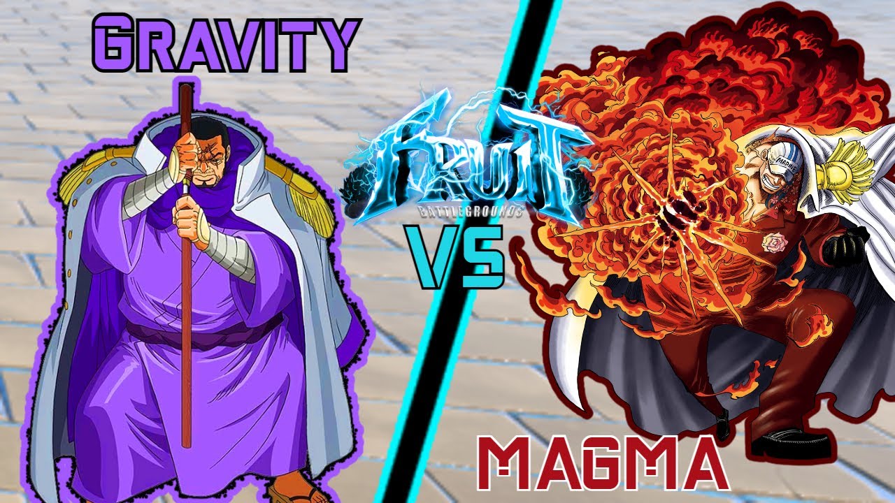 [FRUIT BATTLEGROUNDS] GRAVITY VS MAGMA YouTube