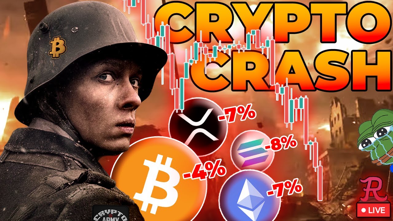 BITCOIN LIVE : CRYPTO CRASH STREAM, NVDA EARNINGS INCOMING