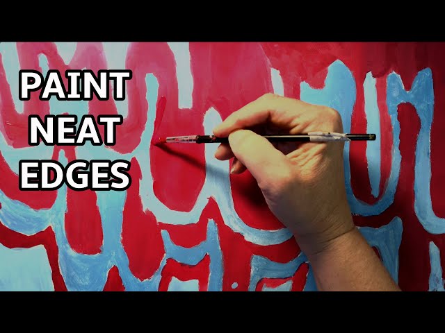 How to Paint Wall Edges Cleanly and Beautifully - Rmiya Tutorials