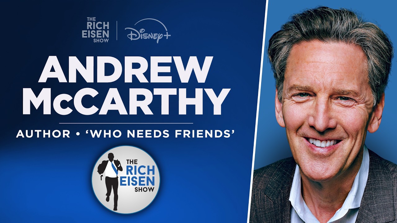 Andrew McCarthy Talks New Book, St. Elmo’s Fire & More with Rich | Full Interview