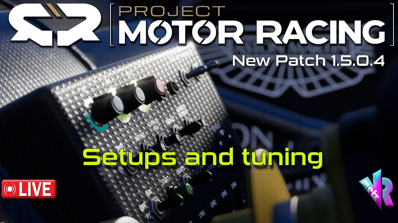 🔴 🏁Project Motor Racing🏁 setups, tuning, tinkering and chat! - YouTube