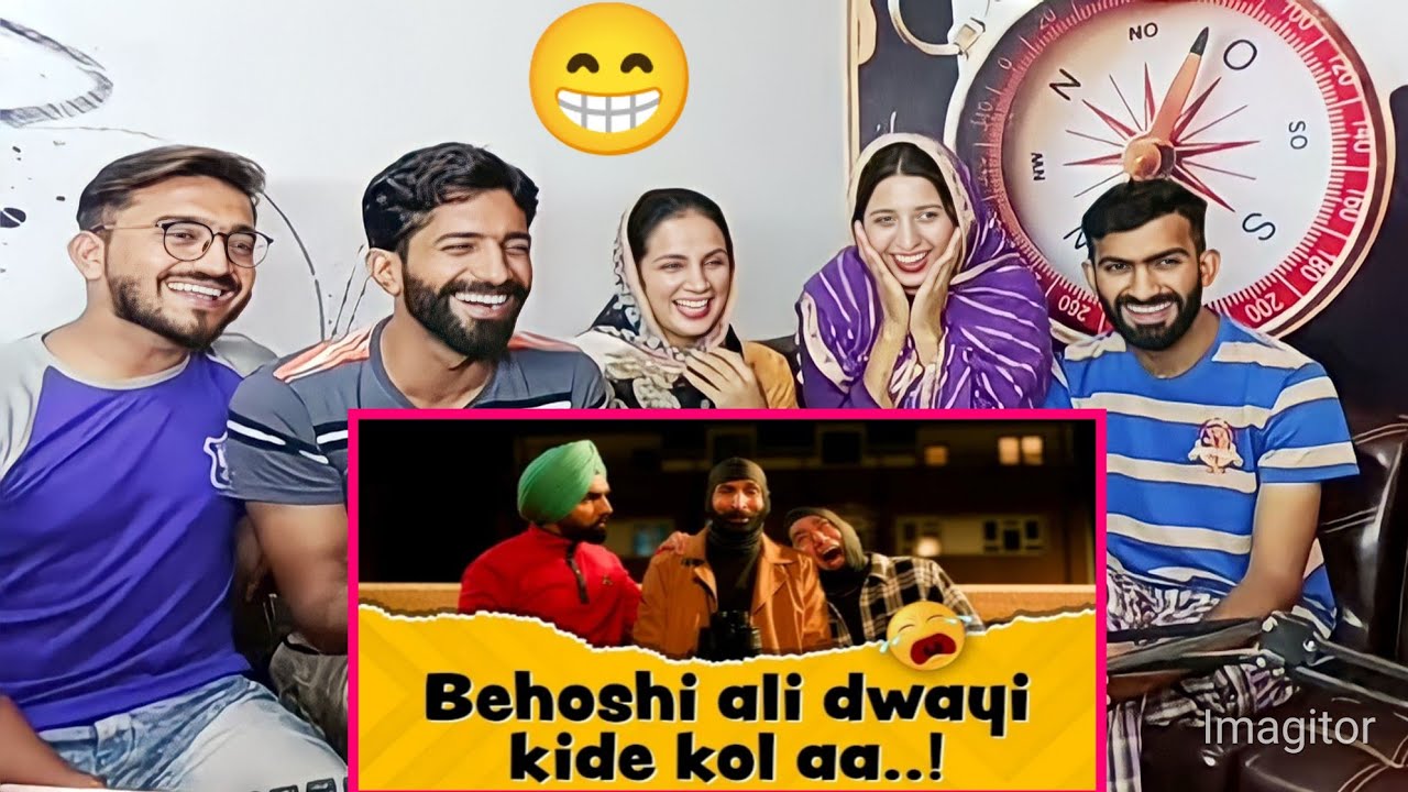 Reaction on Annhi Dea Mazaak Ae | Ammy Virk  Nasir Chinyoti Iftikhar Thakur |New Punjabi Movie 2023.