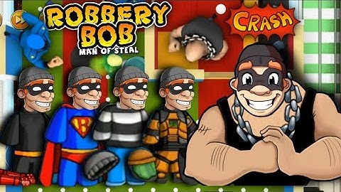 Robbery Bob - Gameplay Walkthrough Part 1 - Chapter 1: Suburbs (iOS, Android) RajaSadhi Official2894