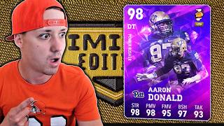 FREE LTD! Huge Pack Opening For NEW 98 Aaron Donald & Season LTDs!