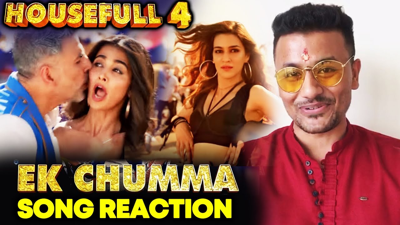 Ek Chumma Song Reaction | Housefull 4 | Akshay Kumar, Riteish, Bobby D, Kriti Sanon, Pooja pooja hegde hd photos