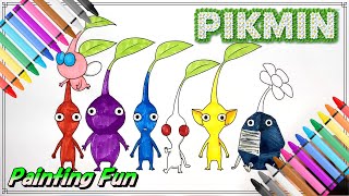 Coloring Pikmin [Coloring book]