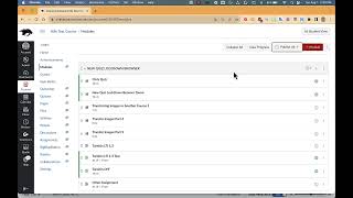 Un/Publish Module Items
