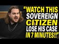 Sovereign Citizen EXPLODES, UNLEASHES CHAOS On The WHOLE COURT — Courtroom Madness
