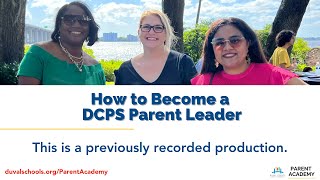 How to Become a DCPS Parent Leader  '24 '25