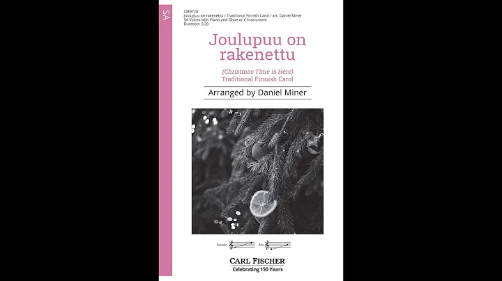 Joulupuu on rakenettu (Christmas Time is Here) (CM...