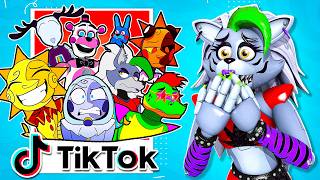 FUNNY TSBS TIKTOKS with Roxanne Wolf and Gregory, Sun and Moon, Glamrock Freddy and Circus Baby!