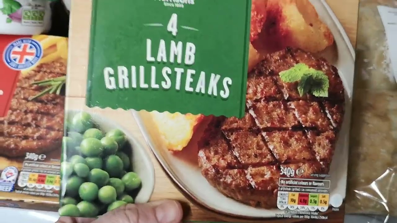 My shopping in Morrisons England UK for £52.52