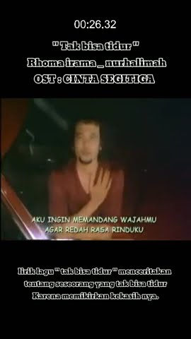 Tak bisa tidur#rhoma irama_nurHalimah#vidiolirik #dangdutjadul #OST:CINTA SEGITIGA#dangdutnostalgia