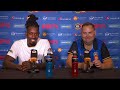 Justin Schueller and Casey Prather press conference vs Adelaide 36ers Round 11, NBL25