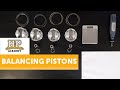 How to balance a piston ⚖️ | Performance Engine Building [FREE LESSON]