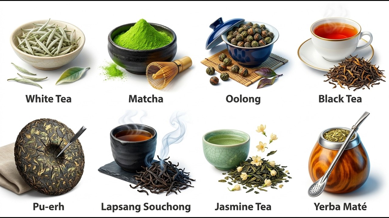 Every Tea Explained in 10 Minutes - YouTube