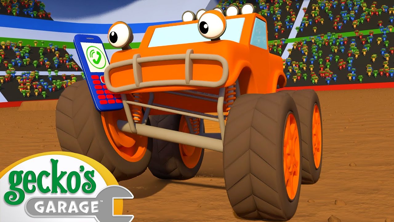 Mischievous Monster Trucks | Gecko's Garage Songs｜Kids Songs｜Trucks for Kids
