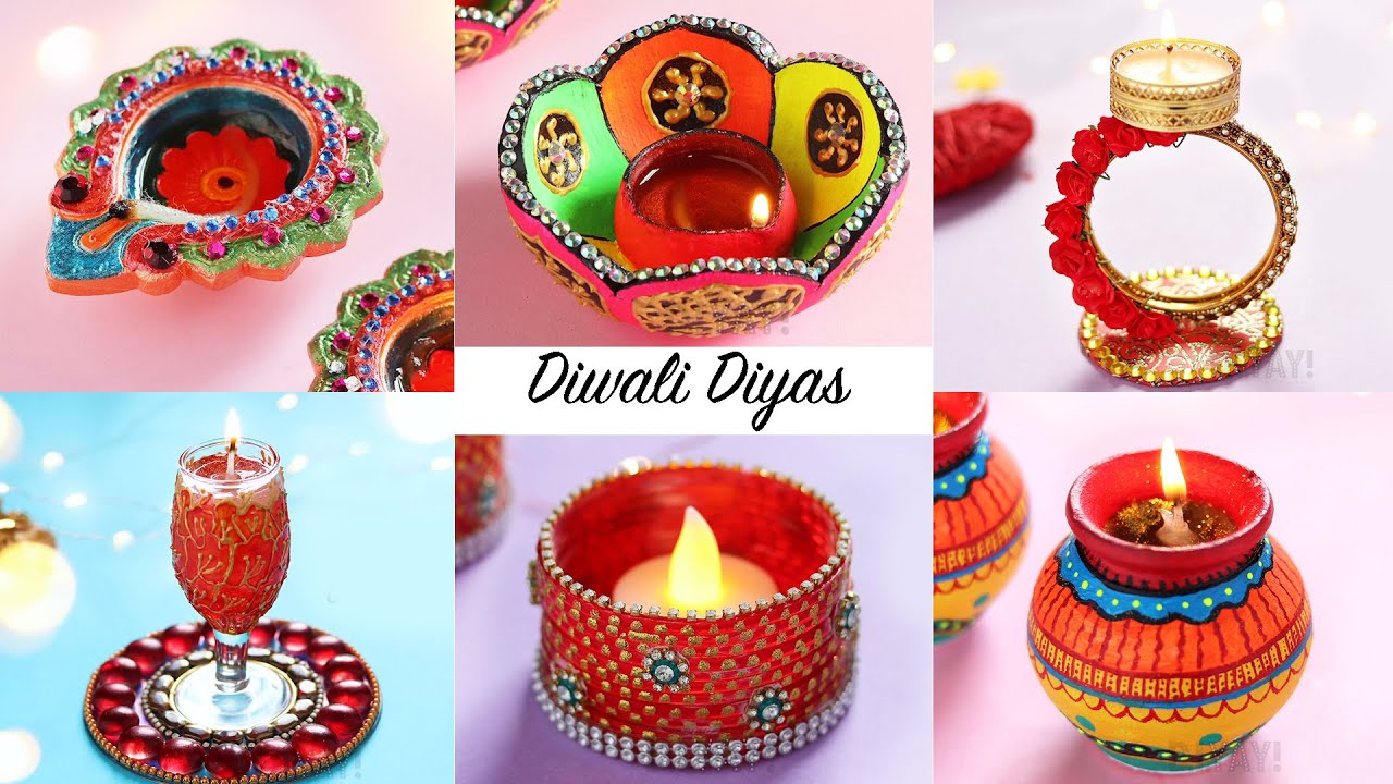 Buy Purti Impex Matki Diya Candles Tealight Candle Holders for Home Decor  Tea Light Candle Holder Stand for Home Living Room Dining Table - Diwali  Decoration Items - Diwali Diya Online at