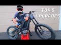 What Every SUR RON X E Bike NEEDS! Top 5 Upgrades