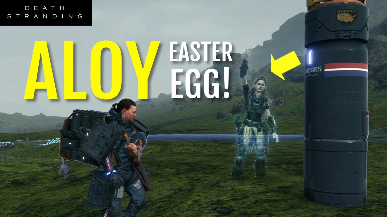 Death Stranding Easter Egg Mysterious Box - Horizon Zero Dawn - How to,  Gameplay #70 