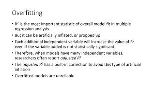 Multiple Regression (Part 2) (Chapter 9 Lecture 2)