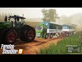 DESATOLANDO A JULIETA CARREGADA NA CHUVA | Farming Simulator 2019