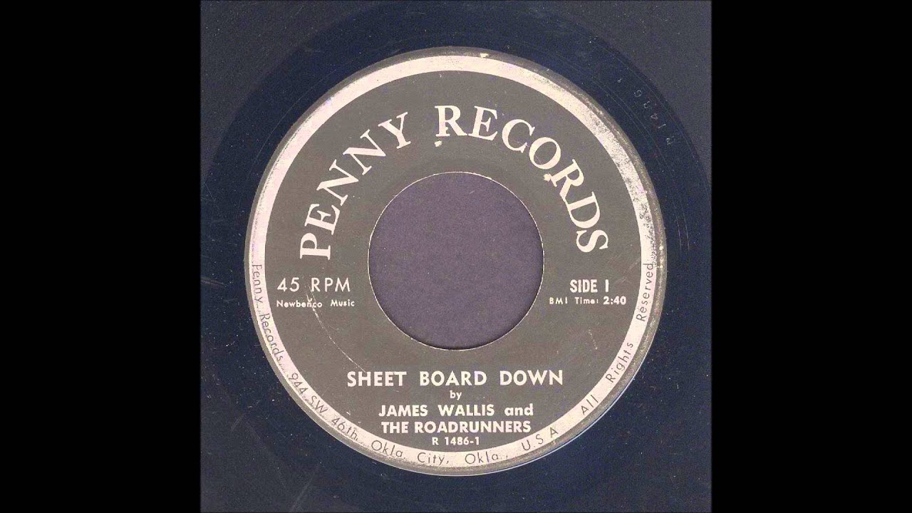 Watch James Wallis - Sheet Board Down - Rockabilly 45 on YouTube Watch James Wallis - Sheet Board Down - Rockabilly 45 on YouTube