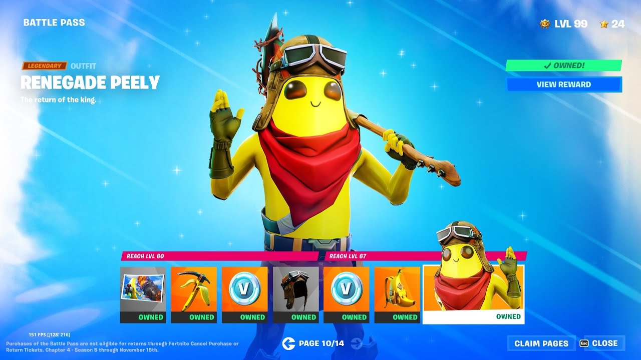 Fortnite OG Chapter 4 Season 5 battle pass skins list - Polygon