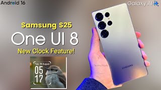 New One UI 8 Beta brings adaptive clock to Samsung S25 screenshot 4