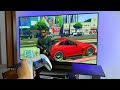 LG OLED C4 48"   Gta V PS5 Slim Gameplay 4K 60 FPS Test | Best Gaming TV