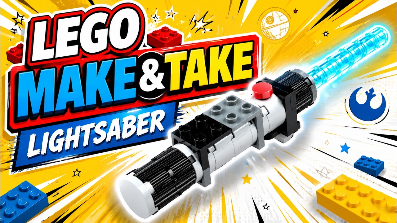 Promotional - Lightsaber - LEGO brand stores LEGO instructions