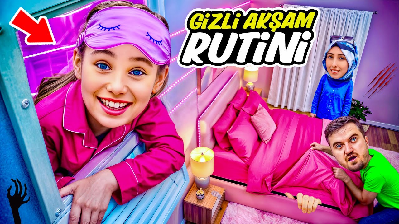 ELİF SİNEM EVDE YABANCI VAR !! SABAHLADIK !! AKŞAM RUTİNİM !! 