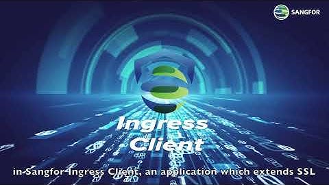 SANGFOR IAM: Ingress Client Walkthrough Video