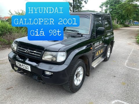 Hàng hót lại về. HYUNDAI GALLOPER số sàn máy dầu hai cầu. Giá chưa đến 100t. LH ☎☎ 0932219369