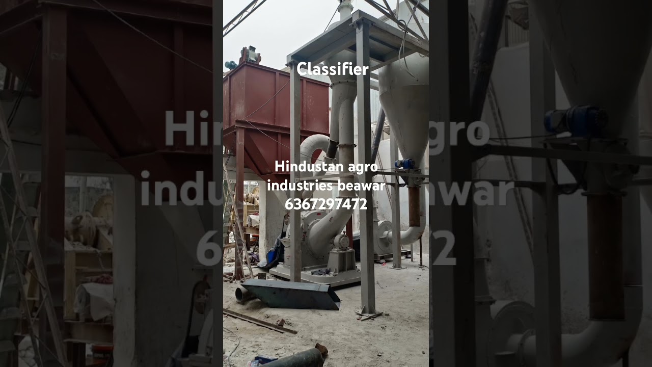 Classifier ball mill 