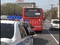 Забитый пассажирами автобус попал в аварию у площади Ленина в Хабаровске. MestoproTV