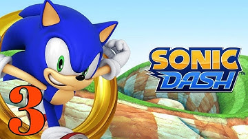 Sonic Dash Gameplay Part 3 (iOS, Android)
