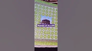 names of ALLAH 💖💖#shorts #iamk #zipra001
