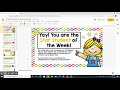 Star Student Google Slides Presentation Quiz