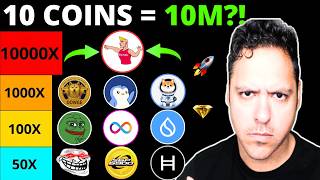 10 *NO BRAINER* MEMECOINS & ALTS TO TURN THIS DIP INTO $10M?! (ICP, HBAR, SUI, SPX6900, ALTSZN)