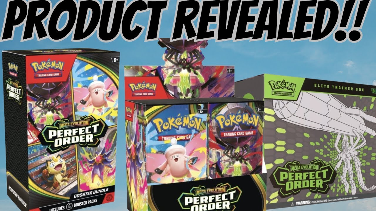 Perfect Order Product Lineup Officially Revealed!! - YouTube