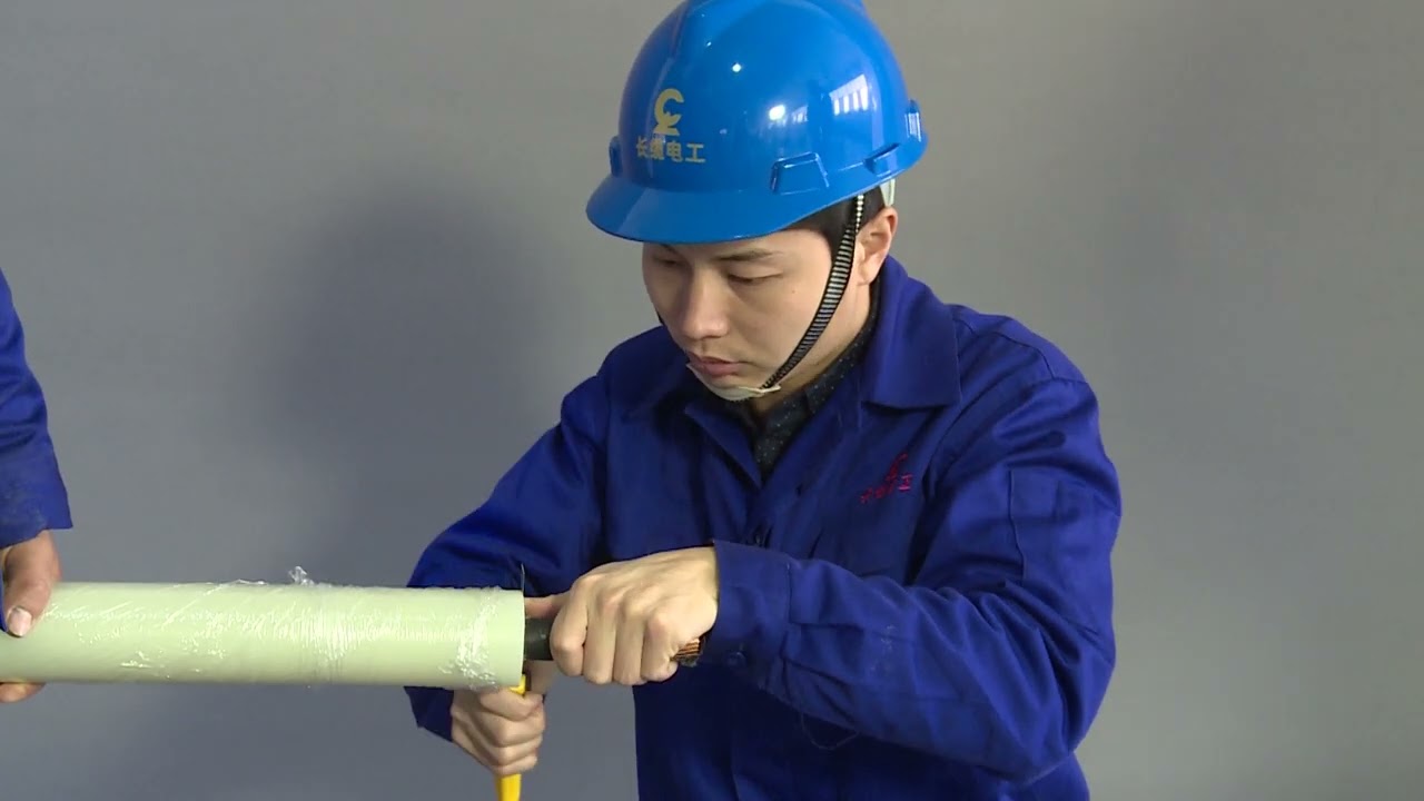 110kV 138KV XLPE power cable prefabricated outdoor termination installation manual