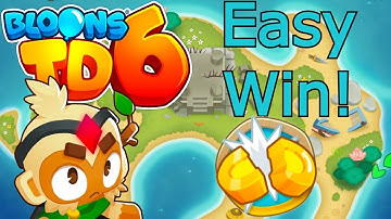 How to beat Lotus Island on Half Cash! (No MK) Bloons TD 6