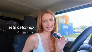 Catch Up In The Car | Life Updates & Facing Fears!! ♡