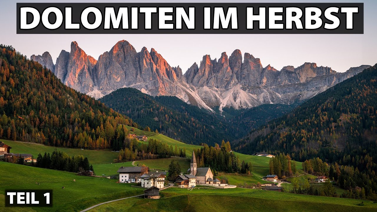 Dolomiten im Herbst – Fotografie-Abenteuer in faszinierenden Landschaften - Teil 1