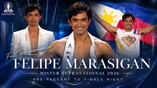 FULL PERFORMANCE Felipe Marasigan | Mister Supranational 2026 | Top 20 Philippines 🇵🇭