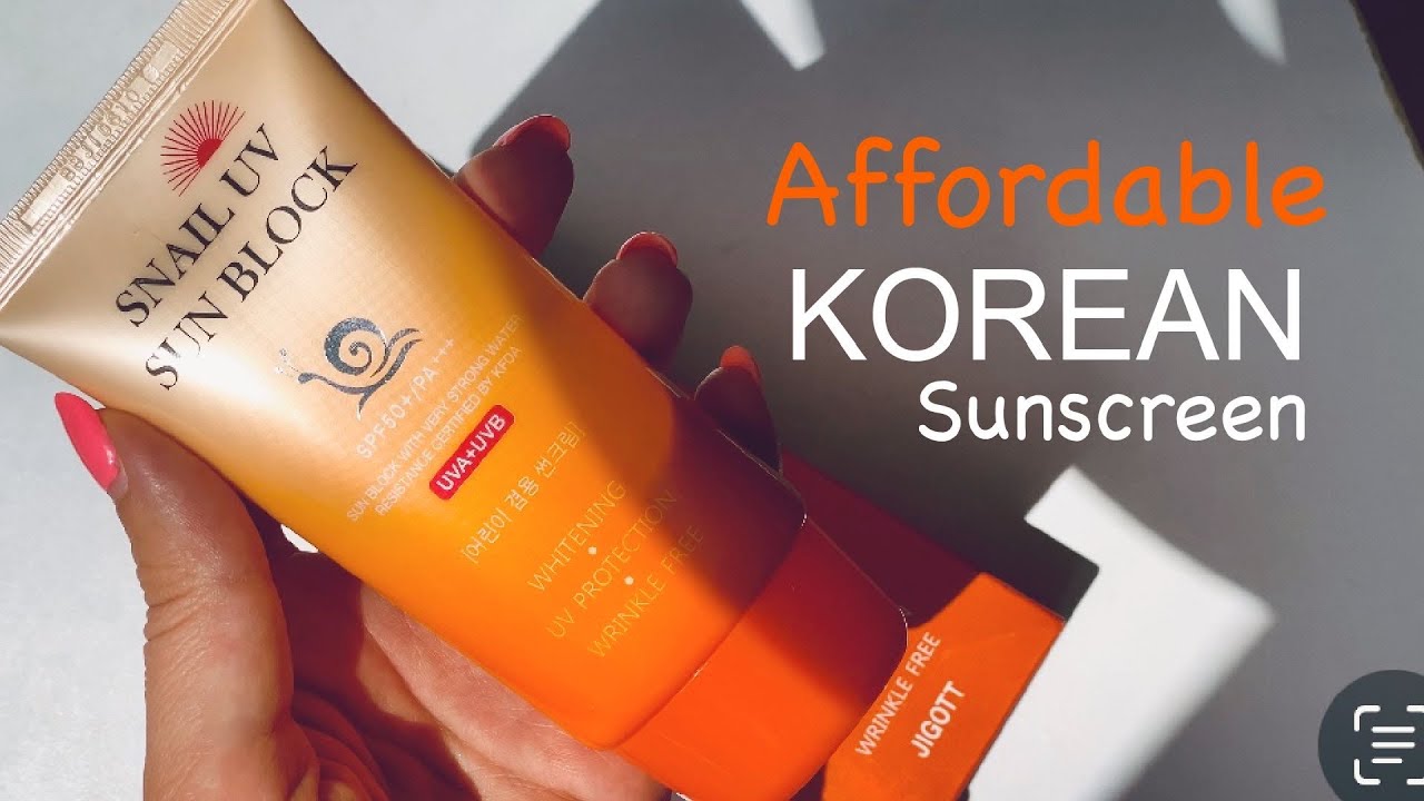 Short Review of the Affordable Korean Sunscreen 🌝 shortreviews 